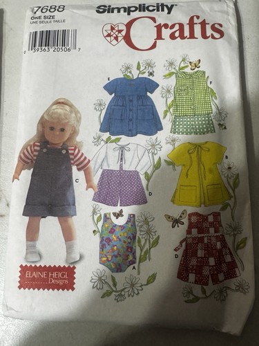 Simplicity pattern 7688 - pattern,