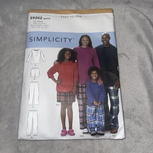 Simplicity s9202 adult xl - s9202, s-xl
