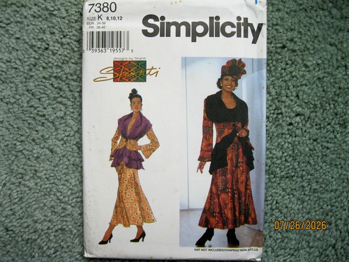 Simplicity 7380 shanti misses - simplicity,