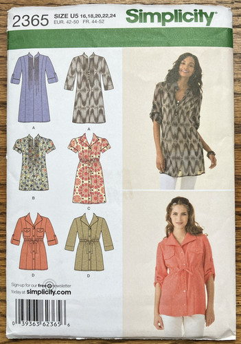 Simplicity pattern 2365 misses - 2365,