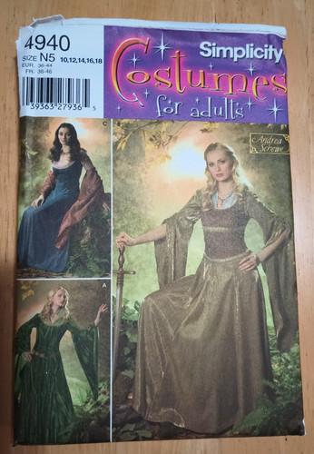 Simplicity 4940 medieval - simplicity,
