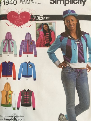 Simplicity girls jacket sewing