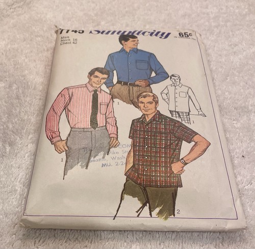 1960s simplicity 7745 pattern - 1960s,