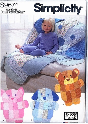 Simplicity 9674 rag quilt - simplicity,