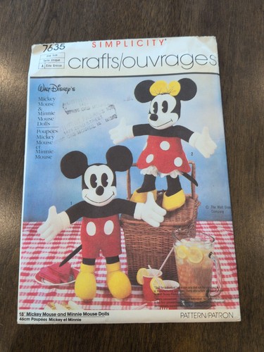 Simplicity 7635 mickey - 7635, &
