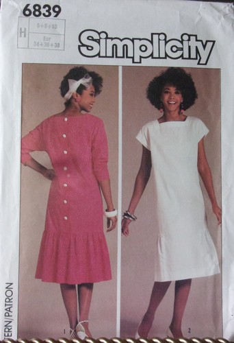 Simplicity sewing pattern 6839 - sewing,