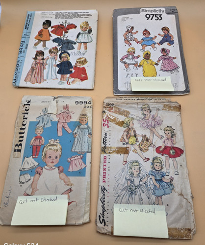 Vtg 1960 doll sewing - 1960's,