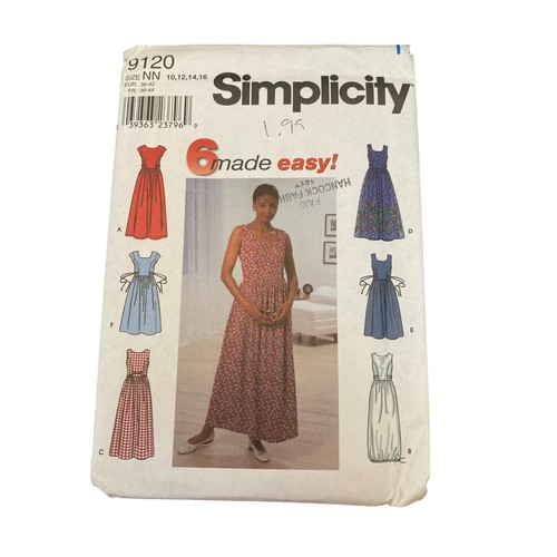Simplicity 9120 sewing pattern - simplicity,
